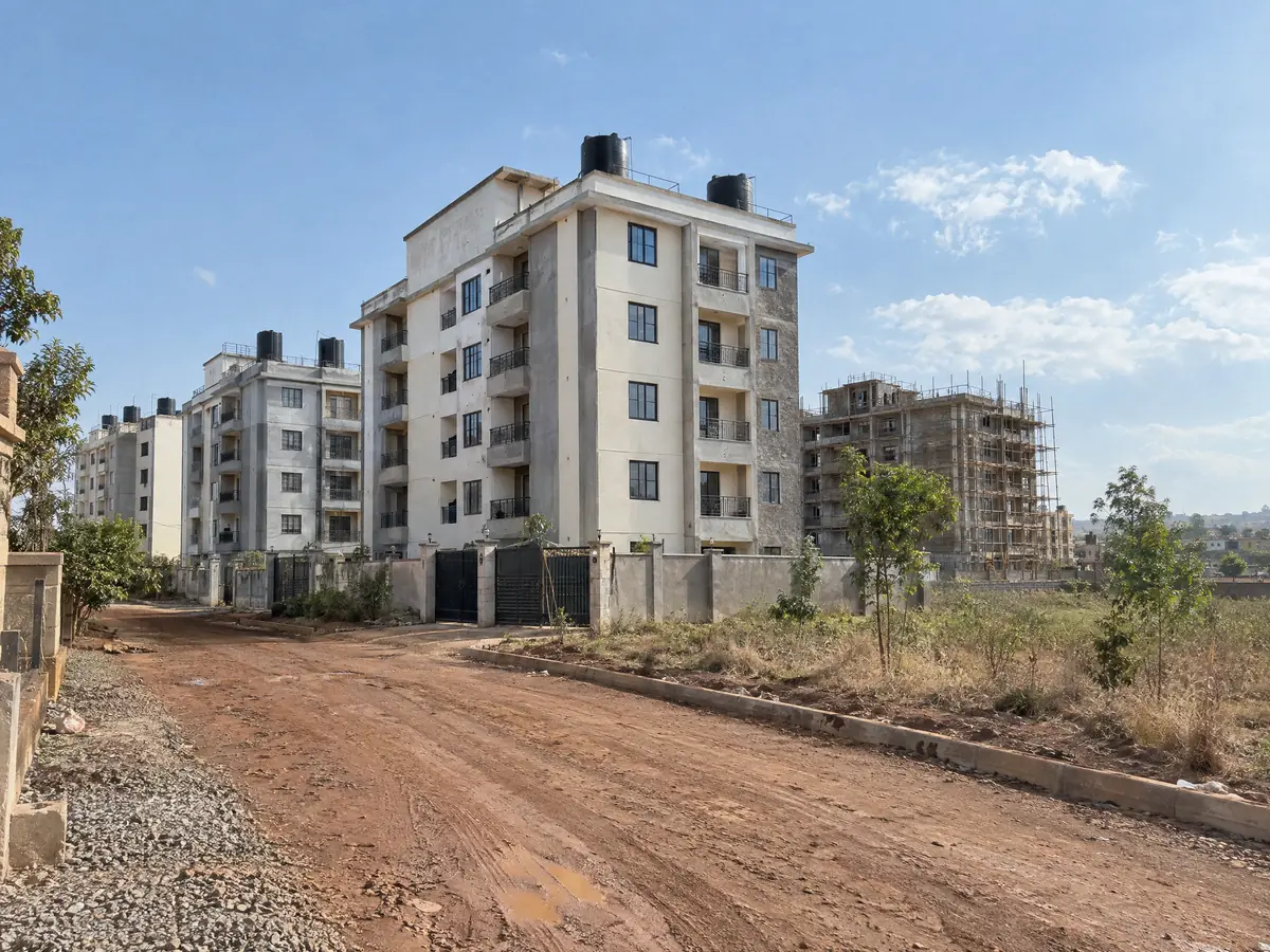 Residential street in Juja